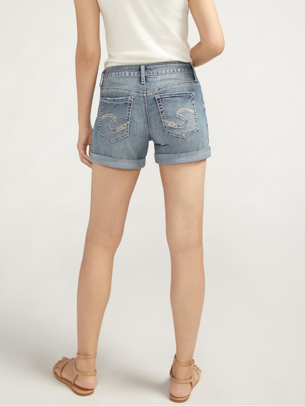 Silver Jeans Boyfriend shorts